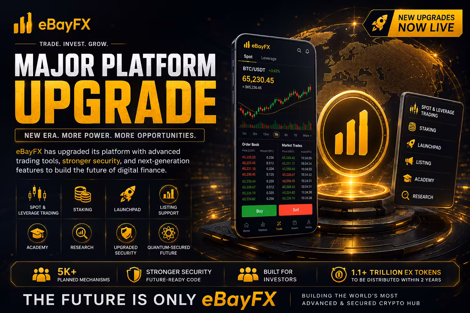 eBayFX Announces Major Platform Upgrades as It Moves Toward Becoming an Advanced Crypto Hub